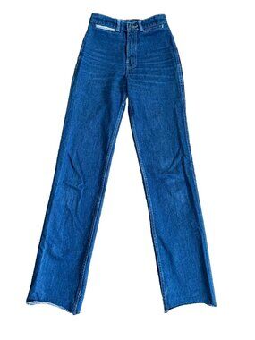 Vintage 1970s Road Runner Jeans 1977 CA High Waist Straight Leg Denim